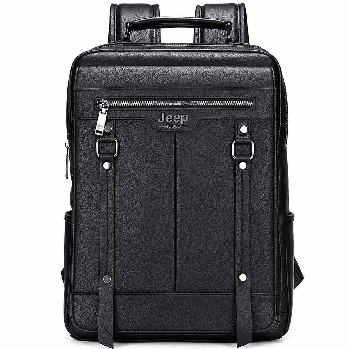 Large Capacity Multifunctional Men's Leather Executive Bag - Ravenna Large Capacity Multifunctional Men's Leather Executive Bag - Ravenna Black