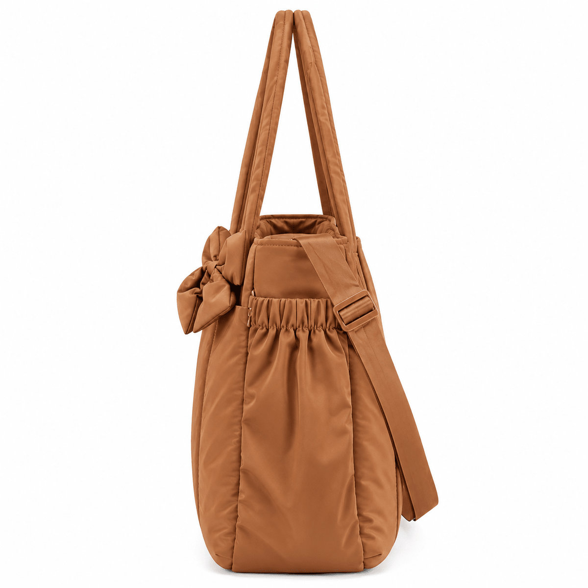 Large-Capacity Quilted Women's Tote Bag with Crossbody Strap and Charming Design – Rosellea 