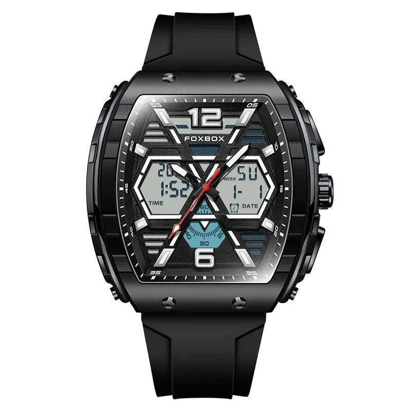 LIGE Digital Men Military Watch 50m Waterproof Wristwatch LED Quartz Clock Sport Watch Male Big Watches Men Relogios Masculino Mavietto Black China Mainland 