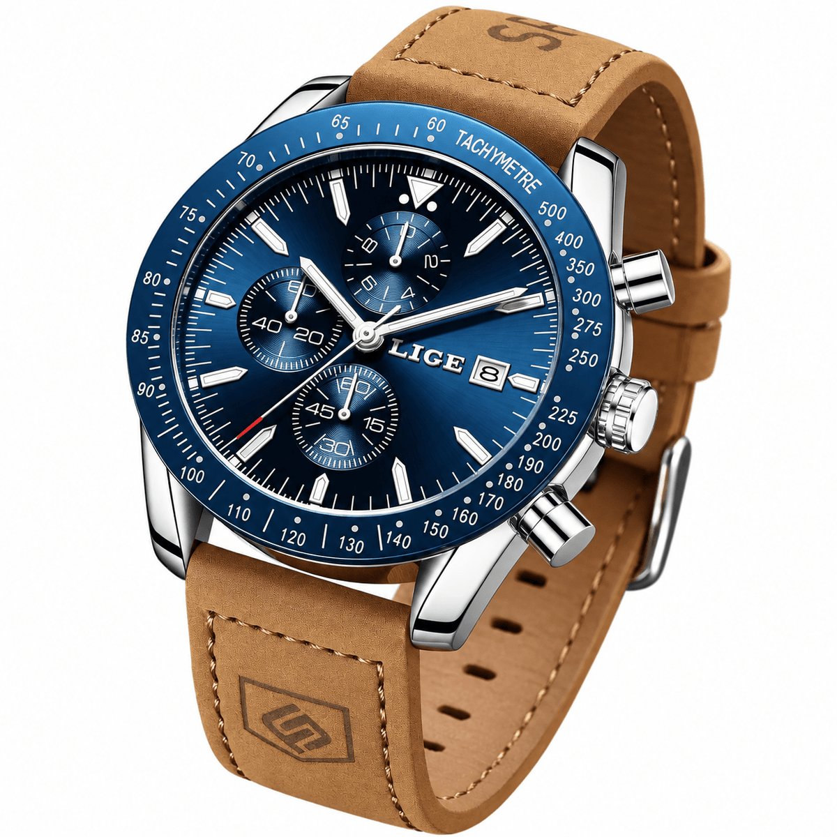 Luxury Men's Leather Watch – Elegant Design and Premium Finish – MONTARIAN Luxury Men's Leather Watch – Elegant Design and Premium Finish – MONTARIAN 