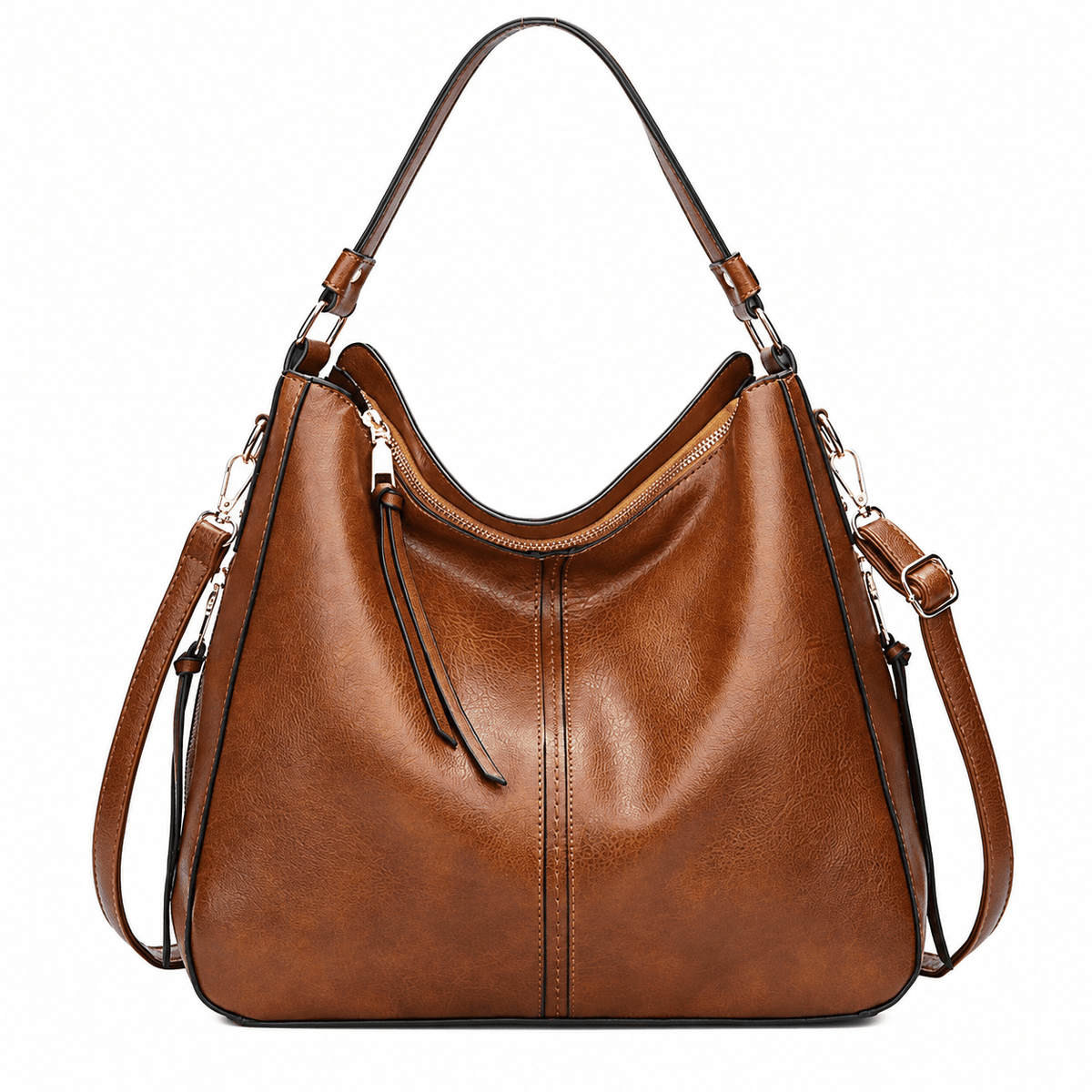 Luxury Women’s Leather Handbag – Elegant, Versatile & Spacious | Léa Margot Luxury Women’s Leather Handbag – Elegant, Versatile & Spacious | Léa Margot Brown