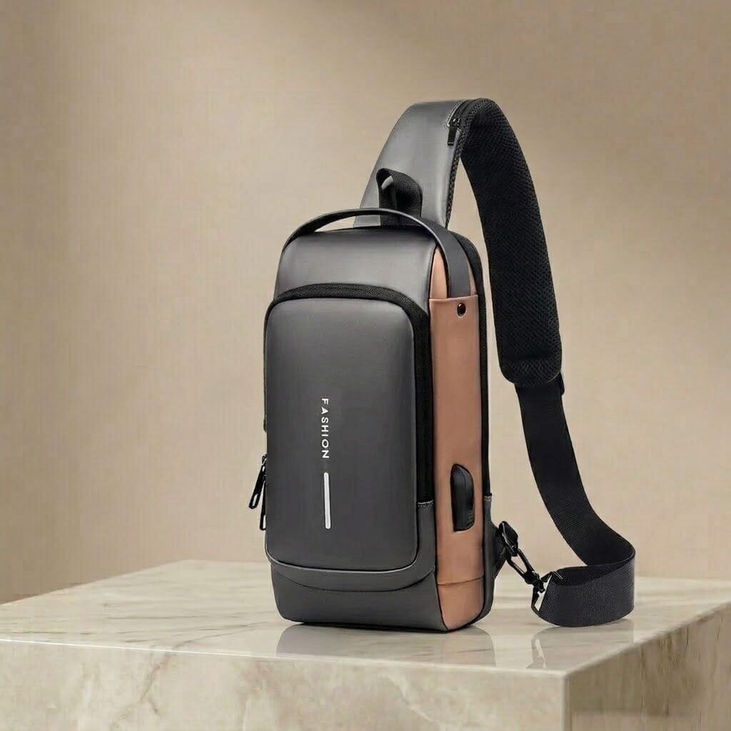 Men's Anti-Theft and Waterproof Bag - Montrax Men's Anti-Theft and Waterproof Bag - Montrax 