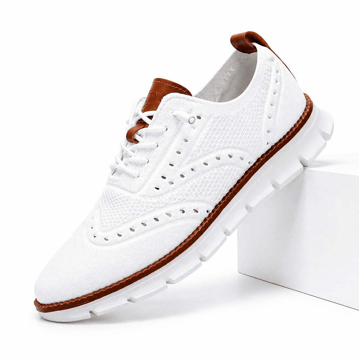 Men’s Casual and Versatile Sneakers – Lucco Men’s Casual and Versatile Sneakers – Lucco White