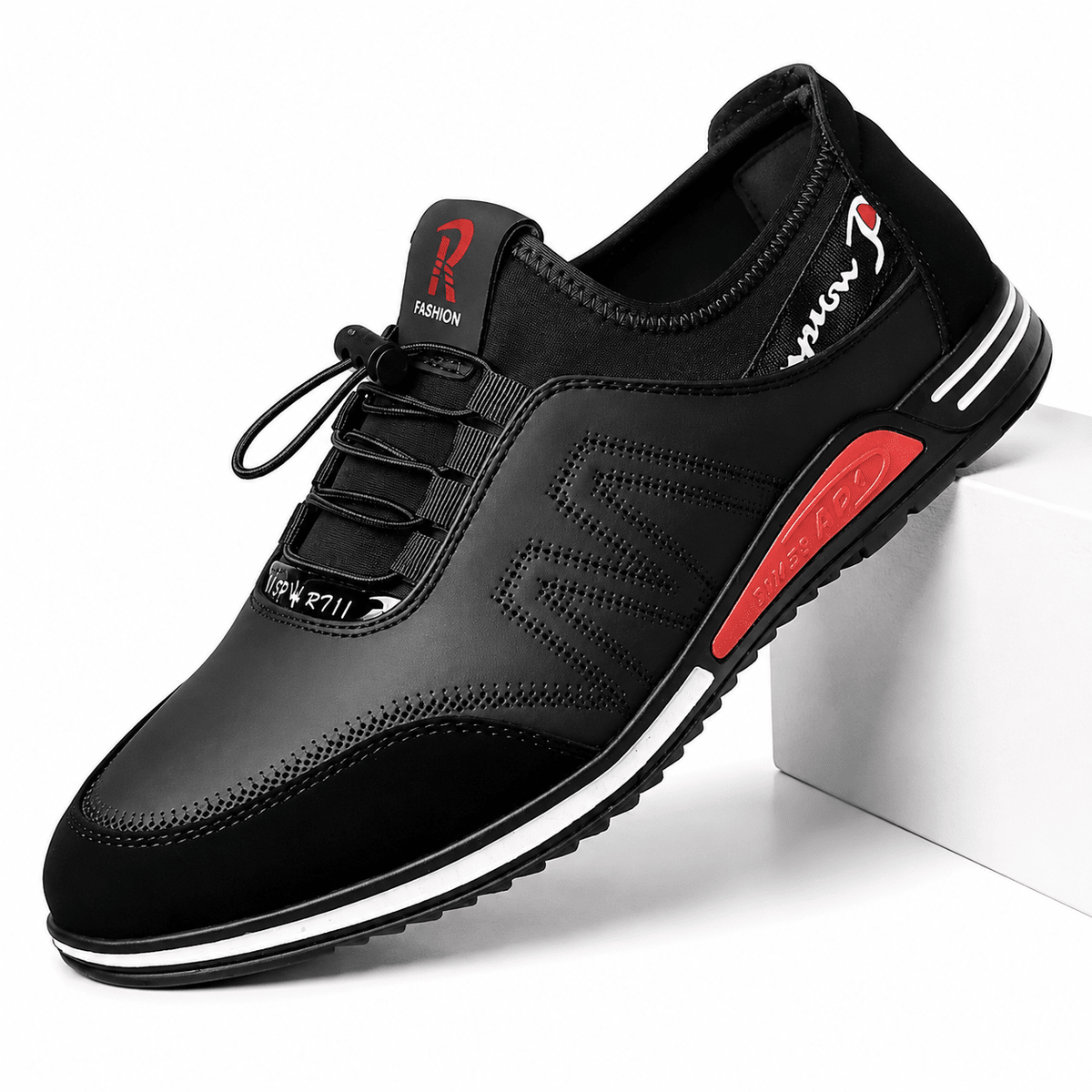 Men's Casual Leather Shoes – Lightweight, Breathable & Soft Sole | MELVANIO Men's Casual Leather Shoes – Lightweight, Breathable & Soft Sole | MELVANIO 