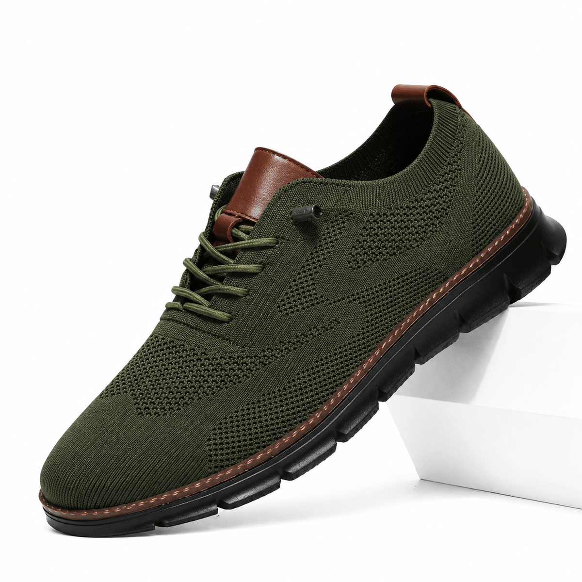 Men’s Casual Sneakers – Westen Men’s Casual Sneakers – Westen Military Green