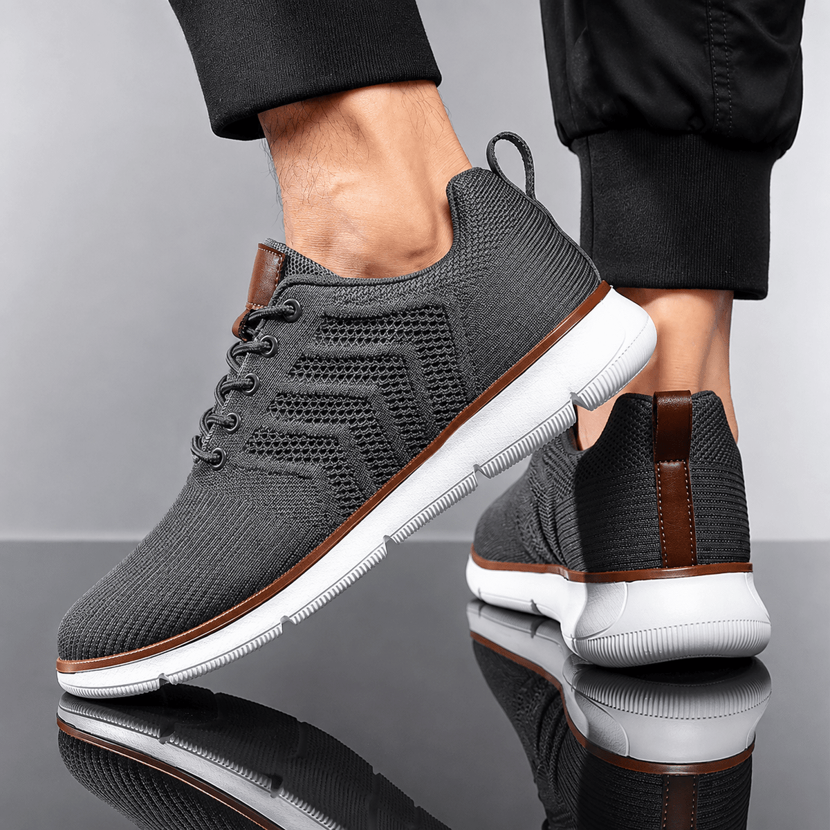 Men's Casual Sneakers with Breathable Mesh and Modern Design – Raphaëll Men's Casual Sneakers with Breathable Mesh and Modern Design – Raphaëll 