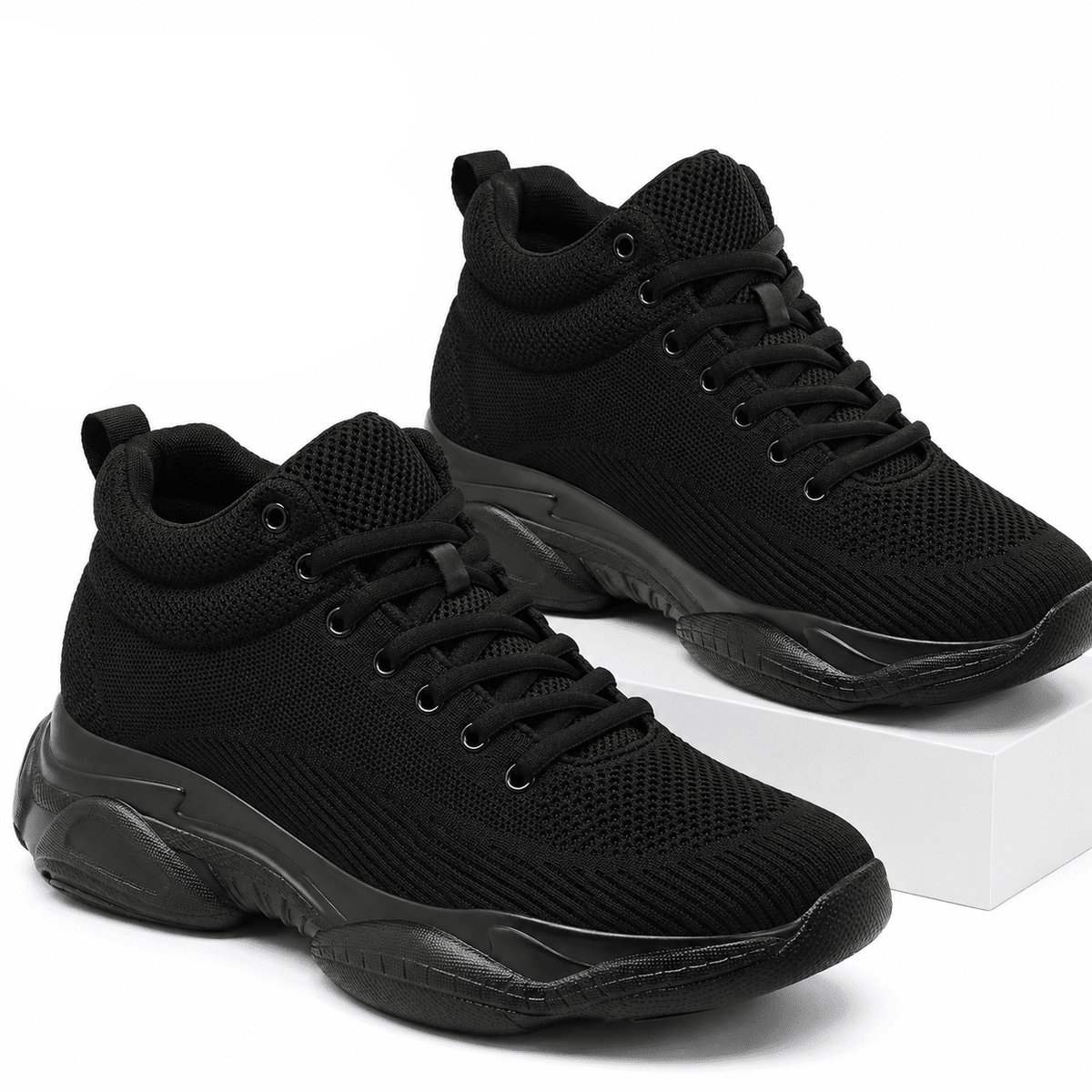Men's Casual Sneakers with Invisible 8 cm (3.15-Inch) Height Lift – Comfortable & Breathable Design – Valthero Men's Casual Sneakers with Invisible 8 cm (3.15-Inch) Height Lift – Comfortable & Breathable Design – Valthero 