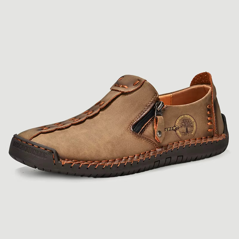 Men's Casual Suede Leather Loafers - Handmade Slip-On Moccasins, Breathable & Lightweight Walking Shoes | Marzello Men's Casual Suede Leather Loafers - Handmade Slip-On Moccasins, Breathable & Lightweight Walking Shoes | Marzello 