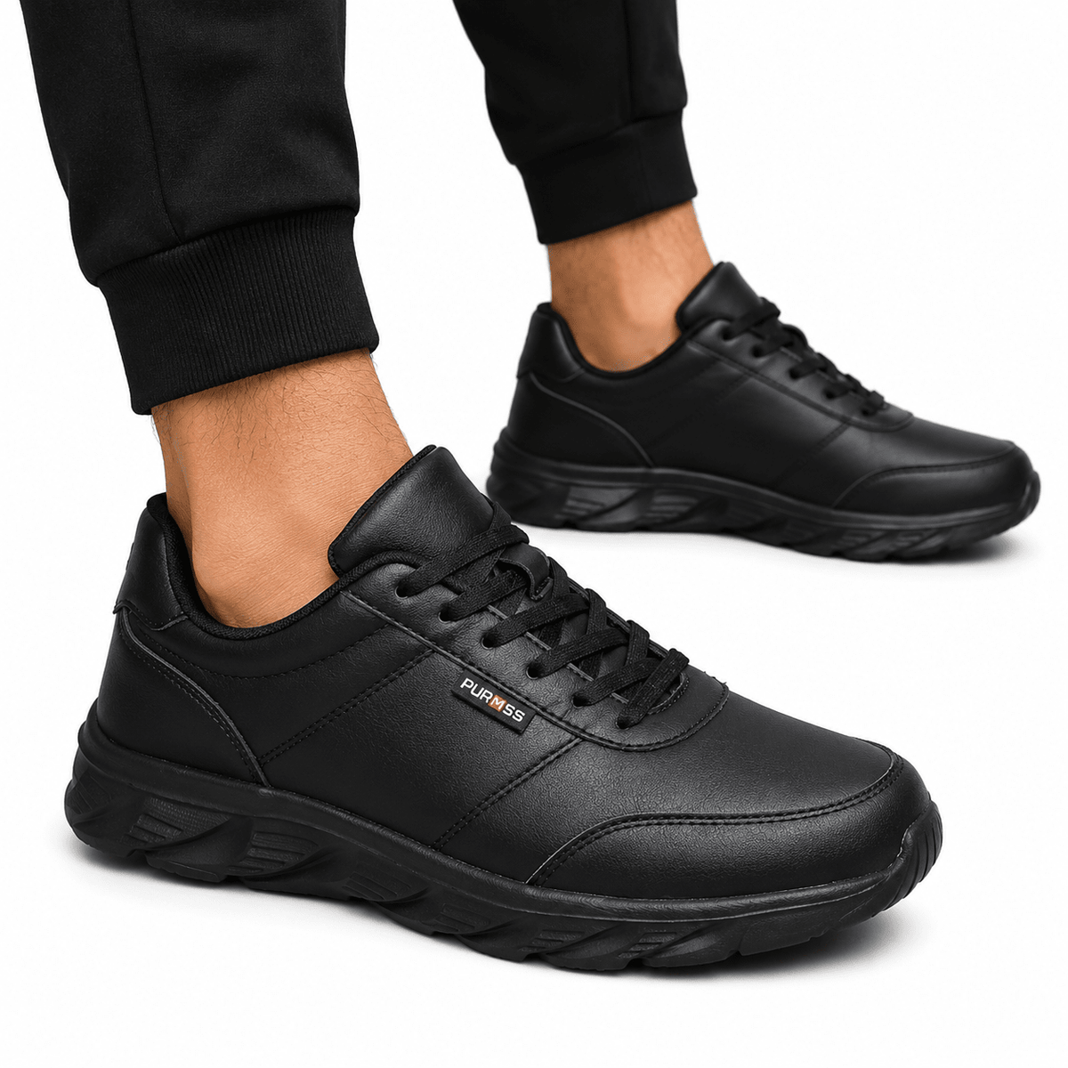 Men’s Classic and Comfortable Leather Sneakers – Vantorie Men’s Classic and Comfortable Leather Sneakers – Vantorie 