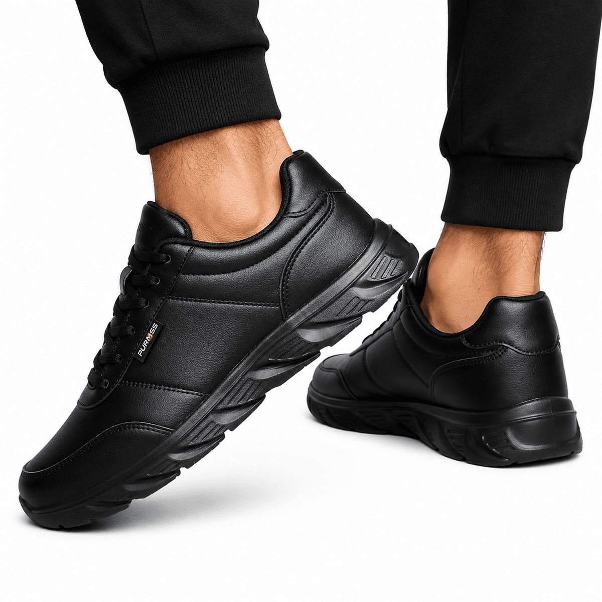 Men’s Classic and Comfortable Leather Sneakers – Vantorie Men’s Classic and Comfortable Leather Sneakers – Vantorie 