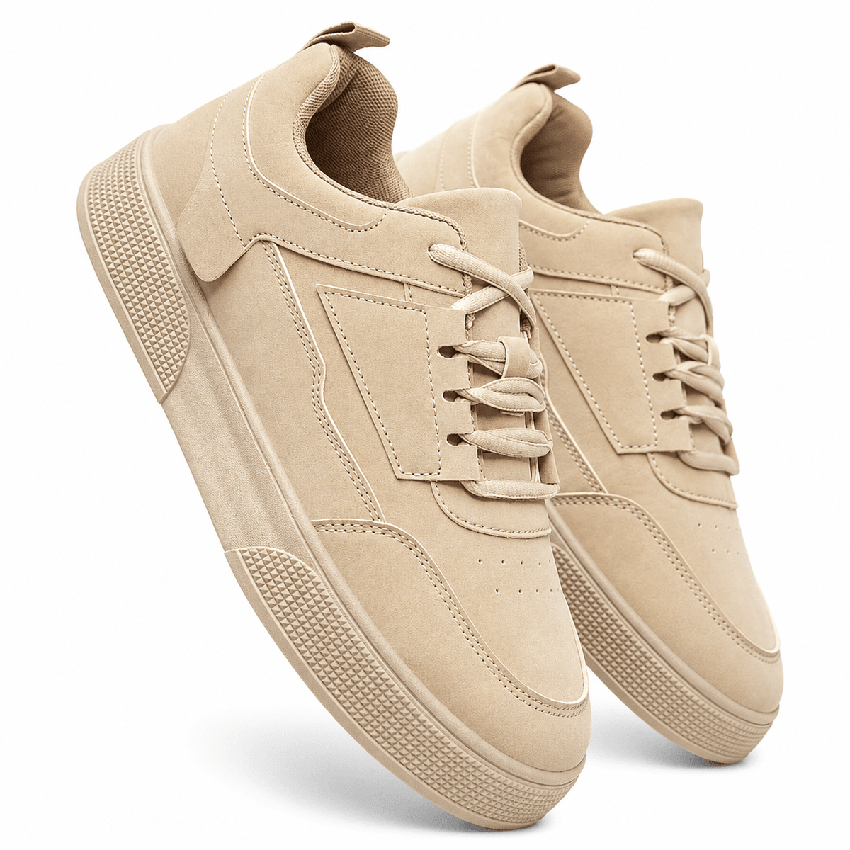 Men’s Classic Leather Sneakers – Norvion Men’s Classic Leather Sneakers – Norvion Khaki