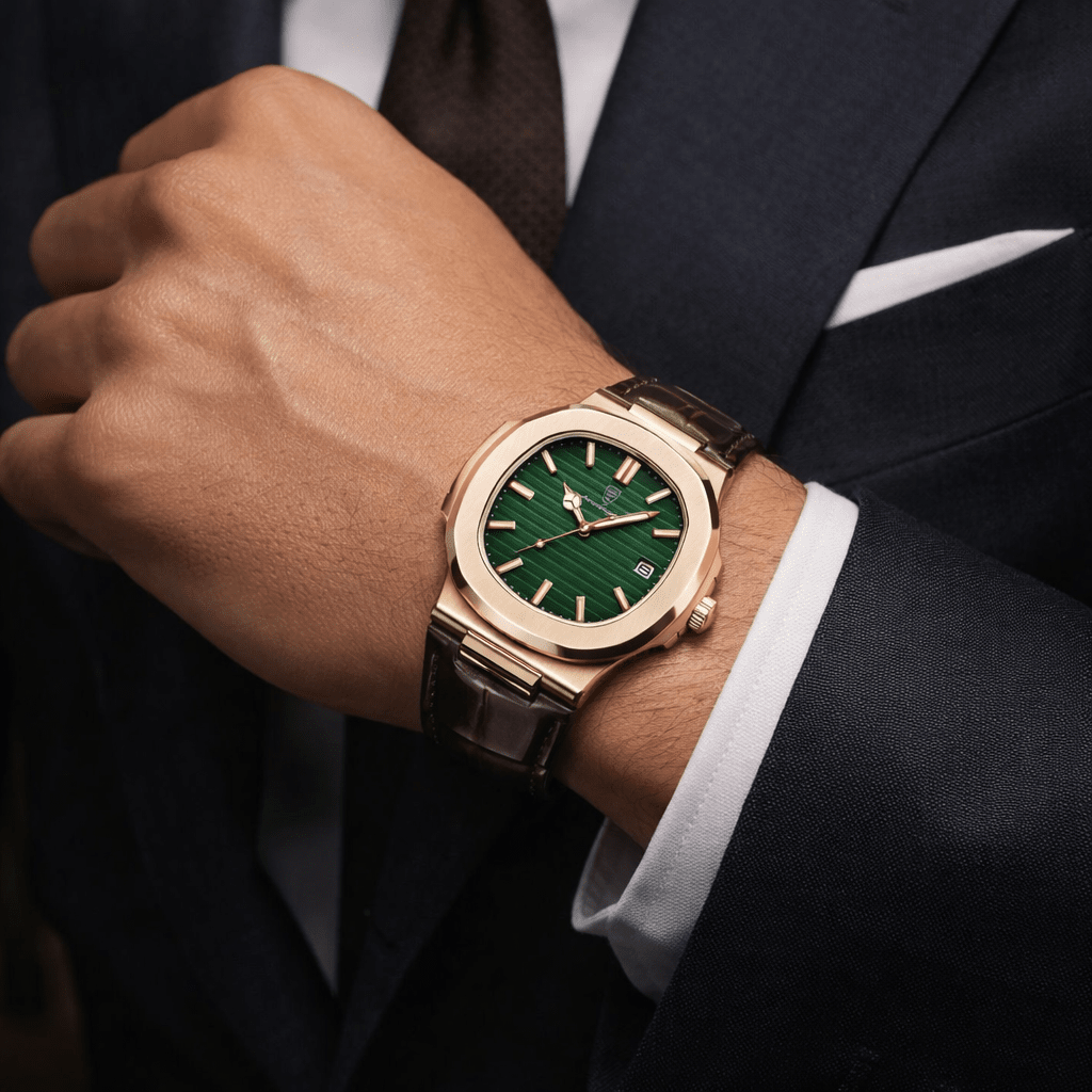 Men’s Classic Leather Strap Watch – Nobre Mavietto Men’s Classic Leather Strap Watch – Nobre Mavietto 