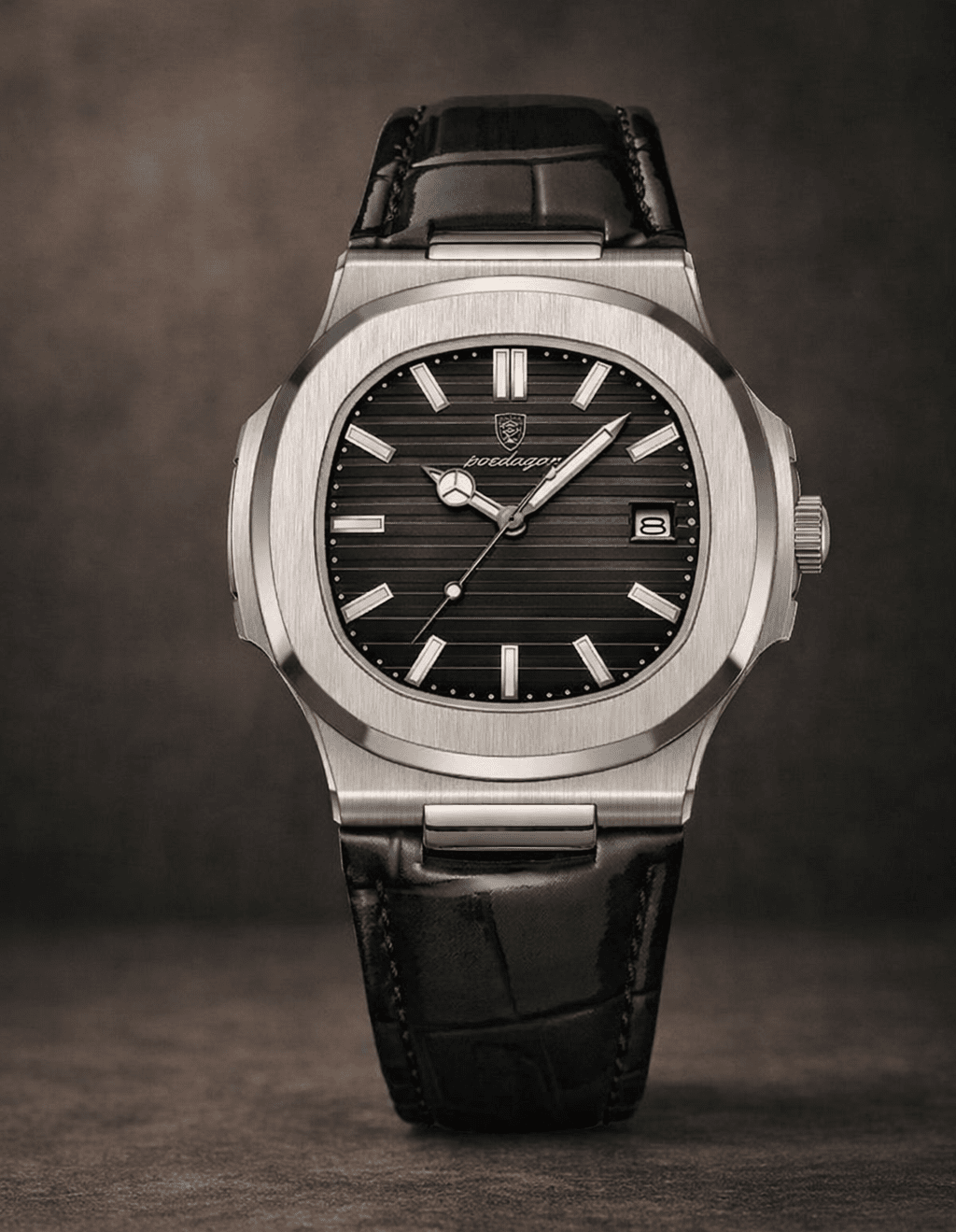 Men’s Classic Leather Strap Watch – Nobre Mavietto Men’s Classic Leather Strap Watch – Nobre Mavietto 