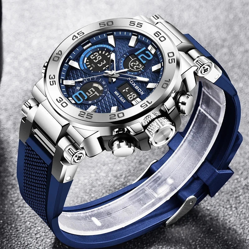 Men's Elegant and Versatile Watch with Multiple Functions - Noctyron Men's Elegant and Versatile Watch with Multiple Functions - Noctyron 