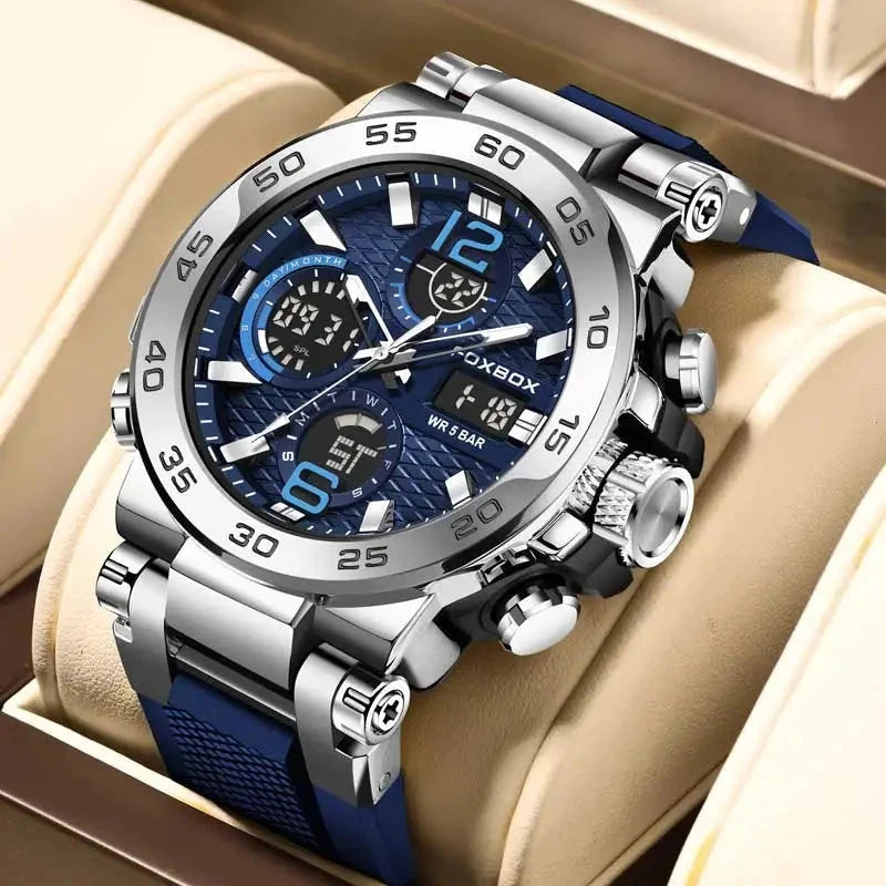 Men's Elegant and Versatile Watch with Multiple Functions - Noctyron Men's Elegant and Versatile Watch with Multiple Functions - Noctyron 