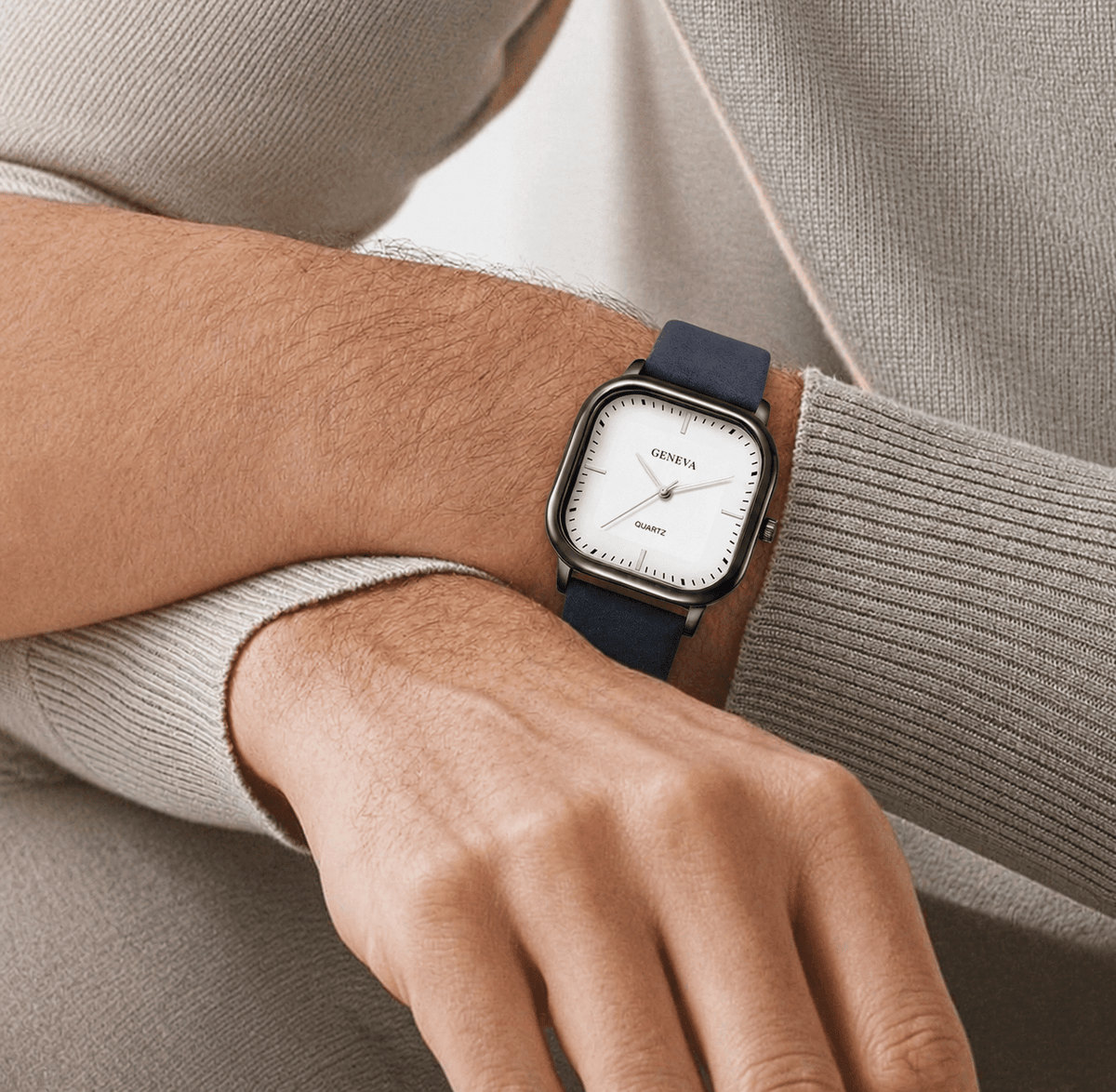 Men’s Elegant Minimalist Leather Watch – St. Althorin Men’s Elegant Minimalist Leather Watch – St. Althorin 