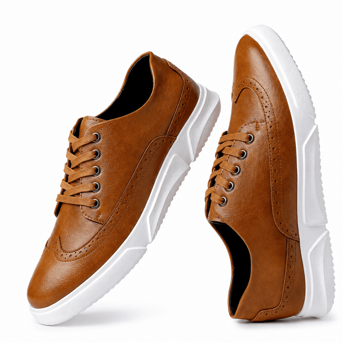 Men’s Leather Casual & Versatile Sneakers – Lampart Men’s Leather Casual & Versatile Sneakers – Lampart 