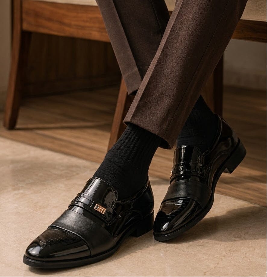 Men's Leather Dress Loafers – Valenzo Men's Leather Dress Loafers – Valenzo 