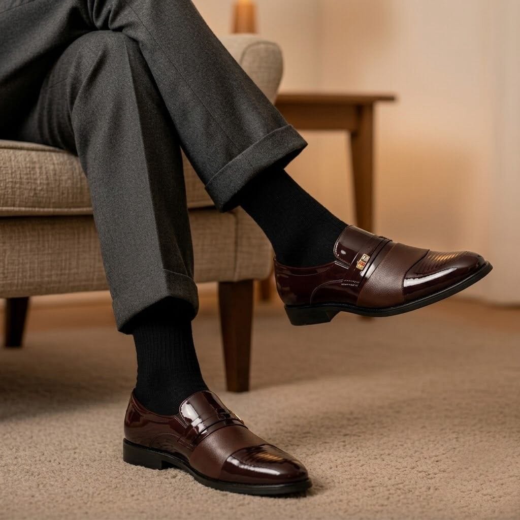 Men's Leather Dress Loafers – Valenzo Men's Leather Dress Loafers – Valenzo 