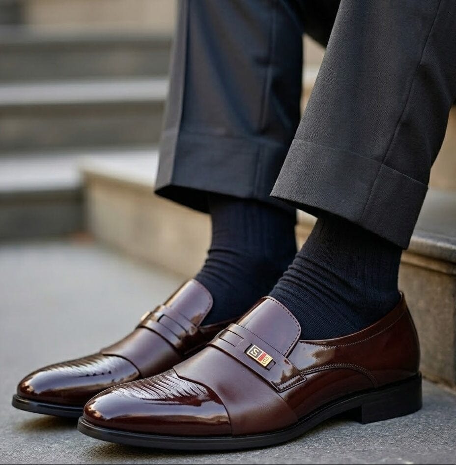 Men's Leather Dress Loafers – Valenzo Men's Leather Dress Loafers – Valenzo 