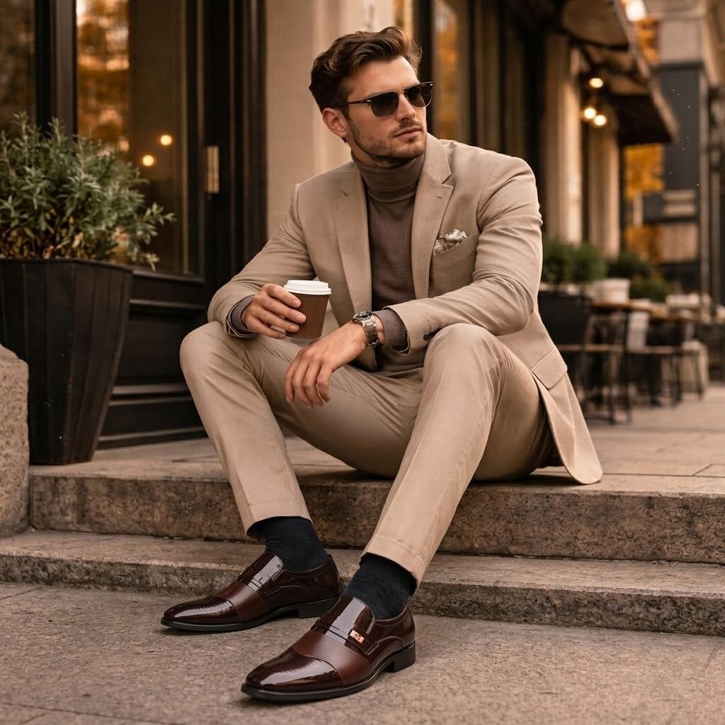 Men's Leather Dress Loafers – Valenzo Men's Leather Dress Loafers – Valenzo 