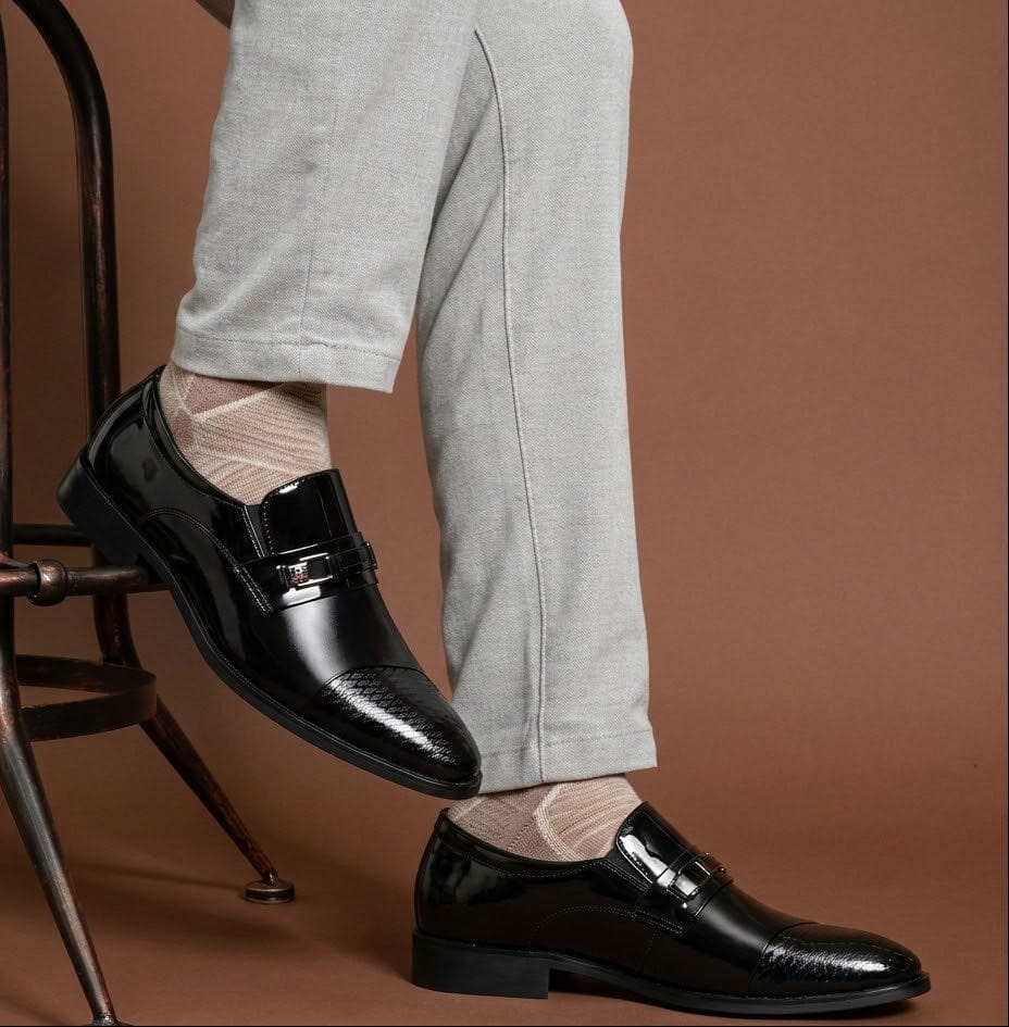 Men's Leather Dress Loafers – Valenzo Men's Leather Dress Loafers – Valenzo 