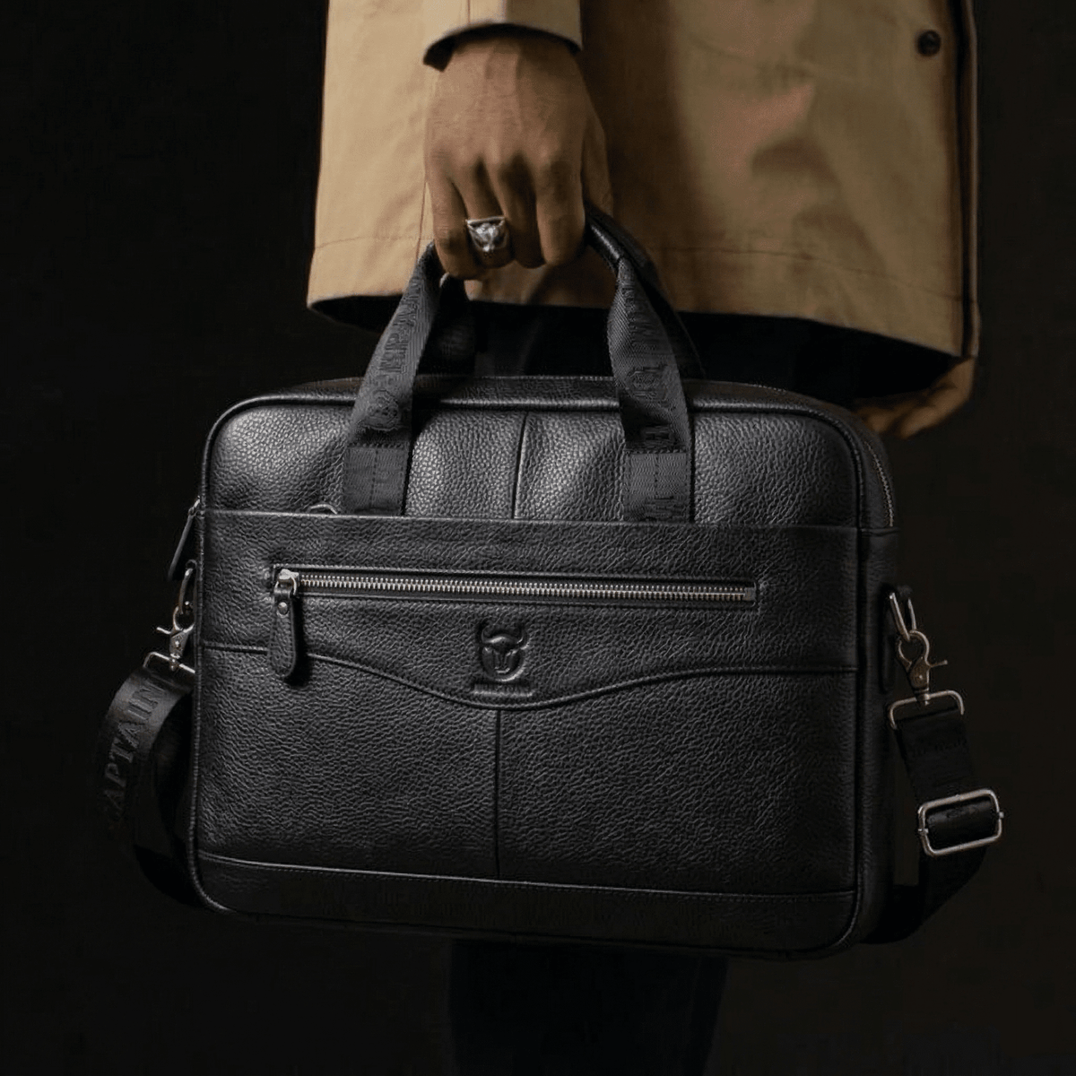 Men’s Leather Executive Bag – Hadrian Men’s Leather Executive Bag – Hadrian 