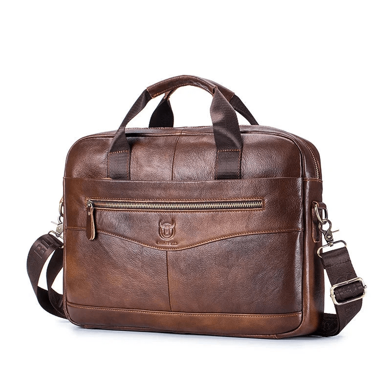 Men’s Leather Executive Bag – Hadrian Men’s Leather Executive Bag – Hadrian Brown