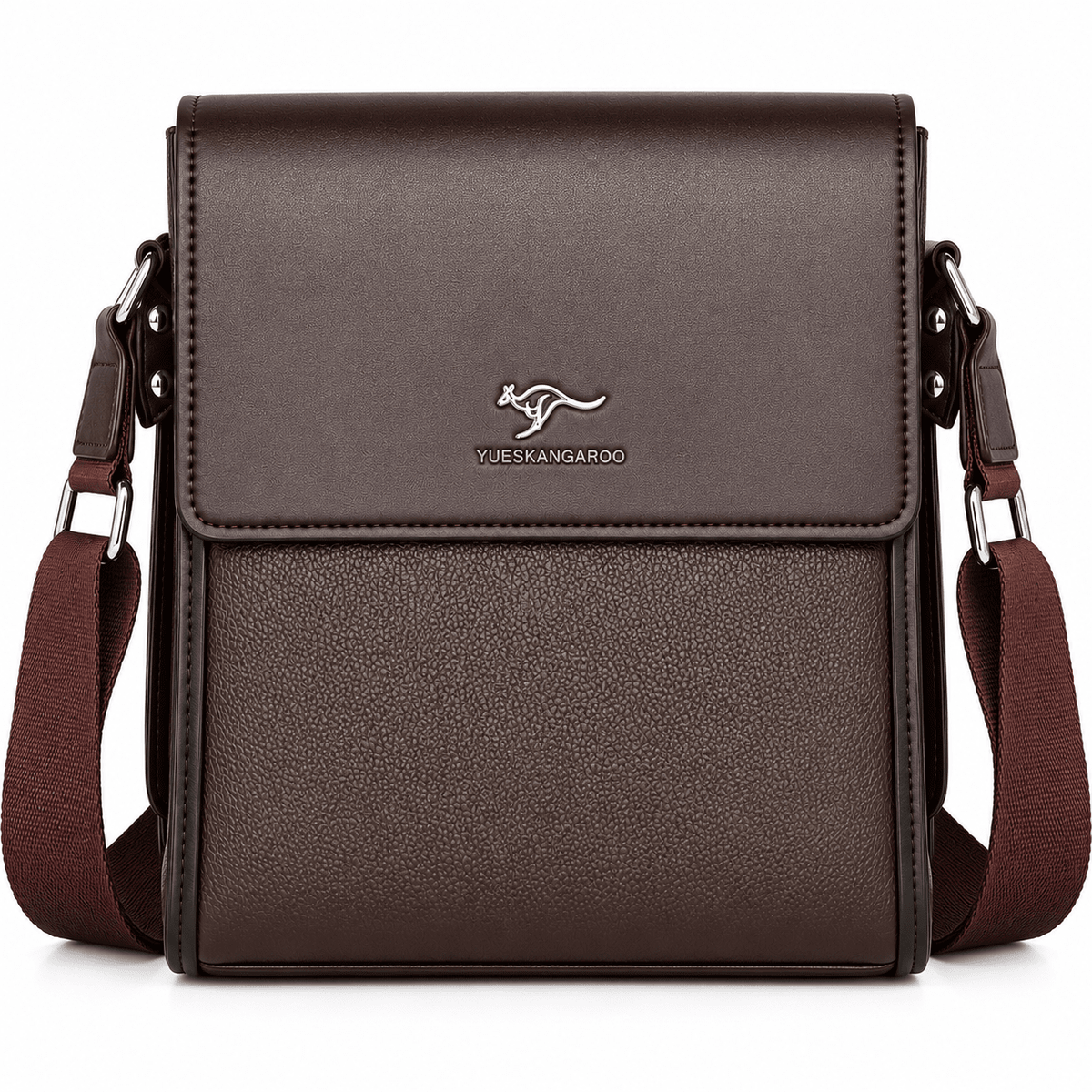 Men's Leather Executive Bag with Elegant Design | Dorvano Men's Leather Executive Bag with Elegant Design | Dorvano Brown