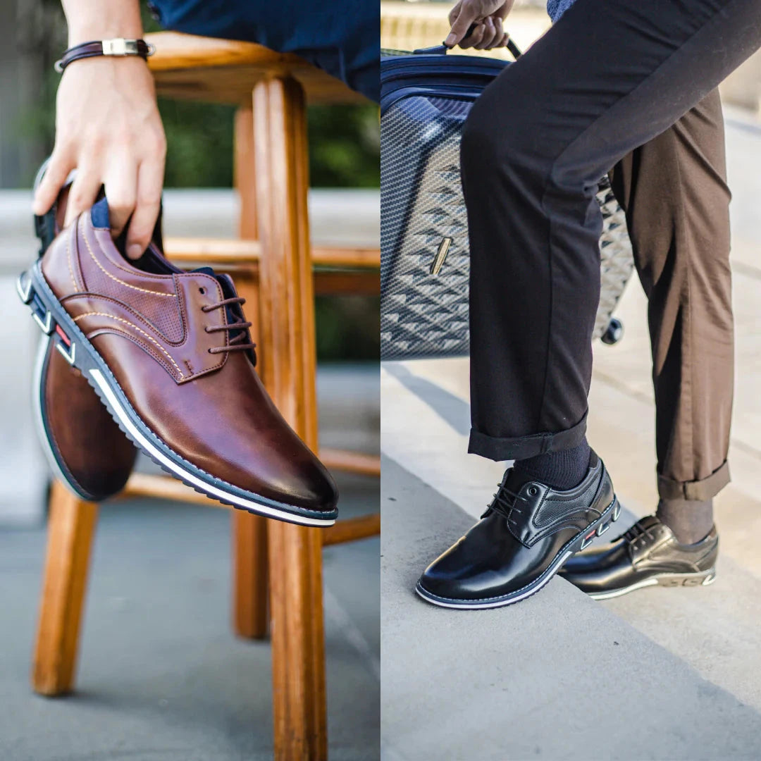 Men’s Leather Oxford Dress Shoes - Wynthor Men’s Leather Oxford Dress Shoes - Wynthor 