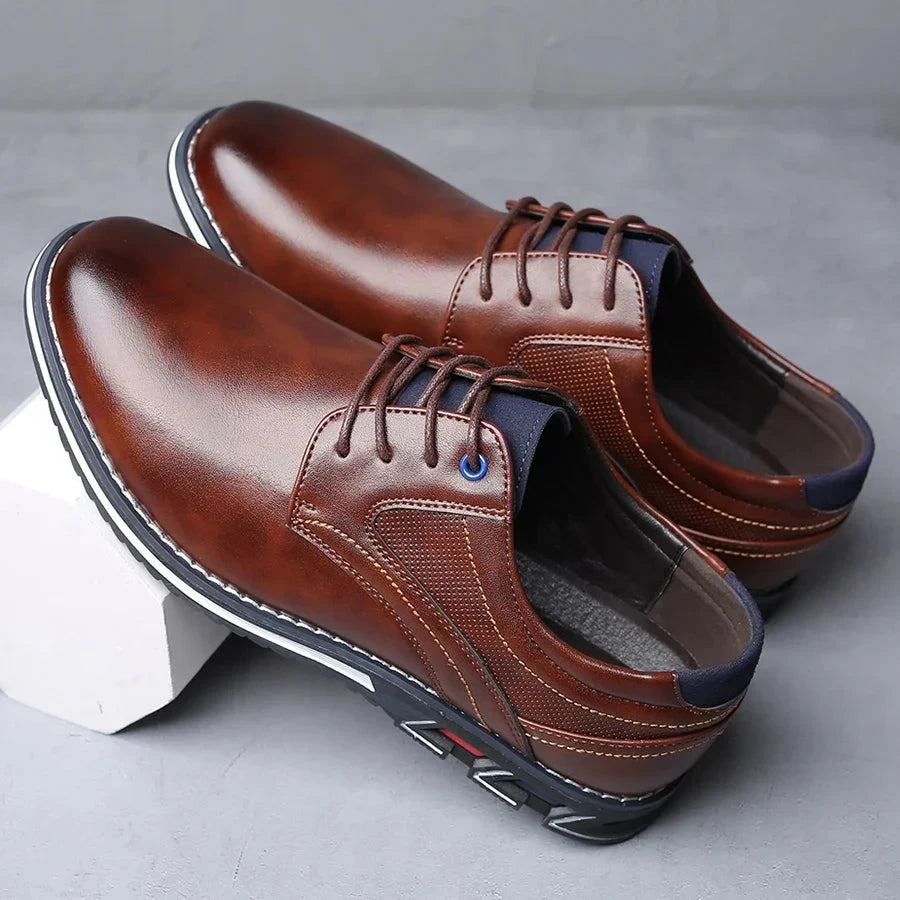 Men’s Leather Oxford Dress Shoes - Wynthor Men’s Leather Oxford Dress Shoes - Wynthor 