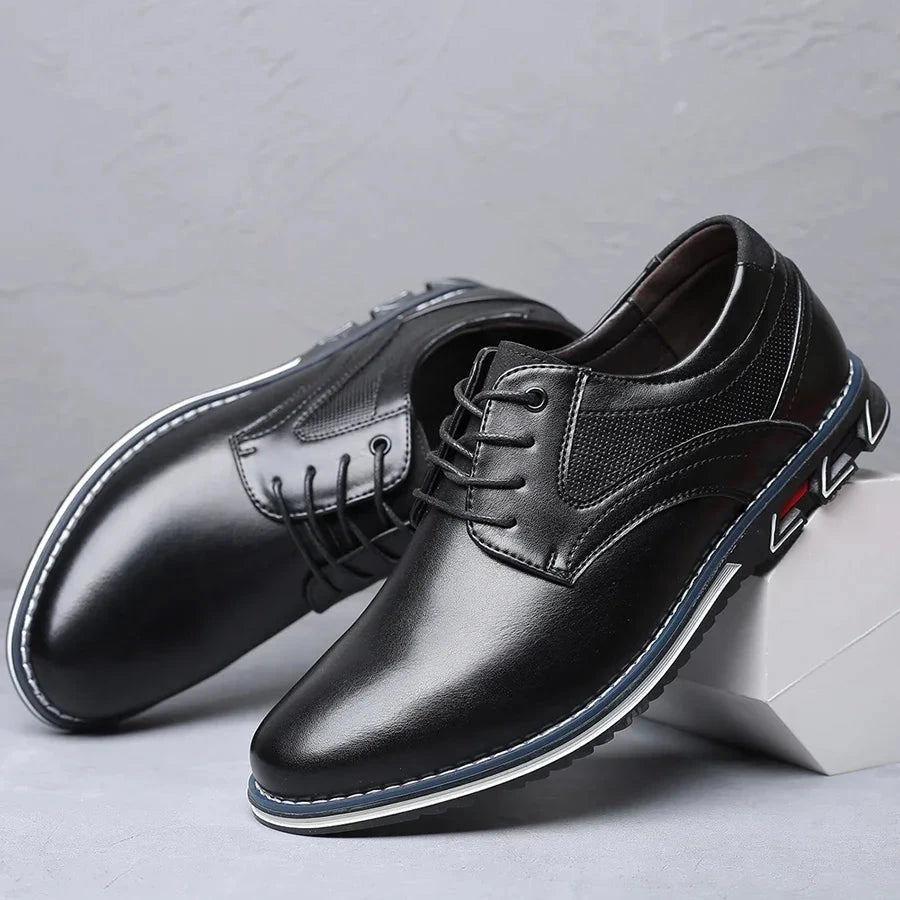 Men’s Leather Oxford Dress Shoes - Wynthor Men’s Leather Oxford Dress Shoes - Wynthor 
