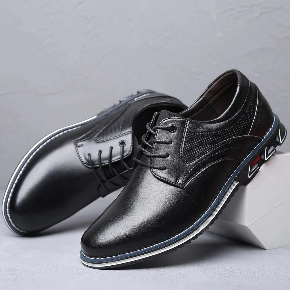 Men’s Leather Oxford Dress Shoes - Wynthor Men’s Leather Oxford Dress Shoes - Wynthor 