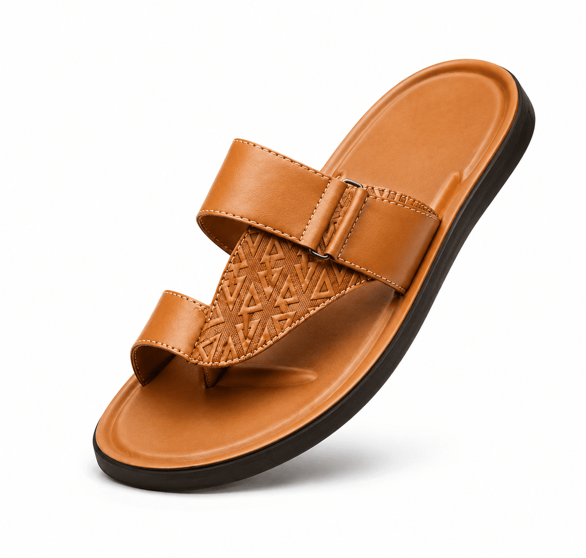 Men's Leather Sandals, Comfortable, Breathable & Modern – Khazen Men's Leather Sandals, Comfortable, Breathable & Modern – Khazen 