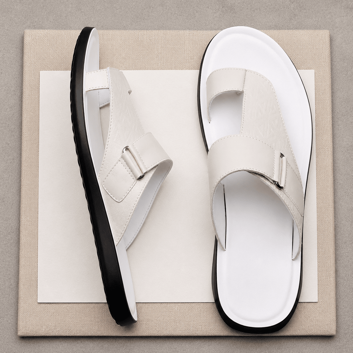 Men's Leather Sandals, Comfortable, Breathable & Modern – Khazen Men's Leather Sandals, Comfortable, Breathable & Modern – Khazen 