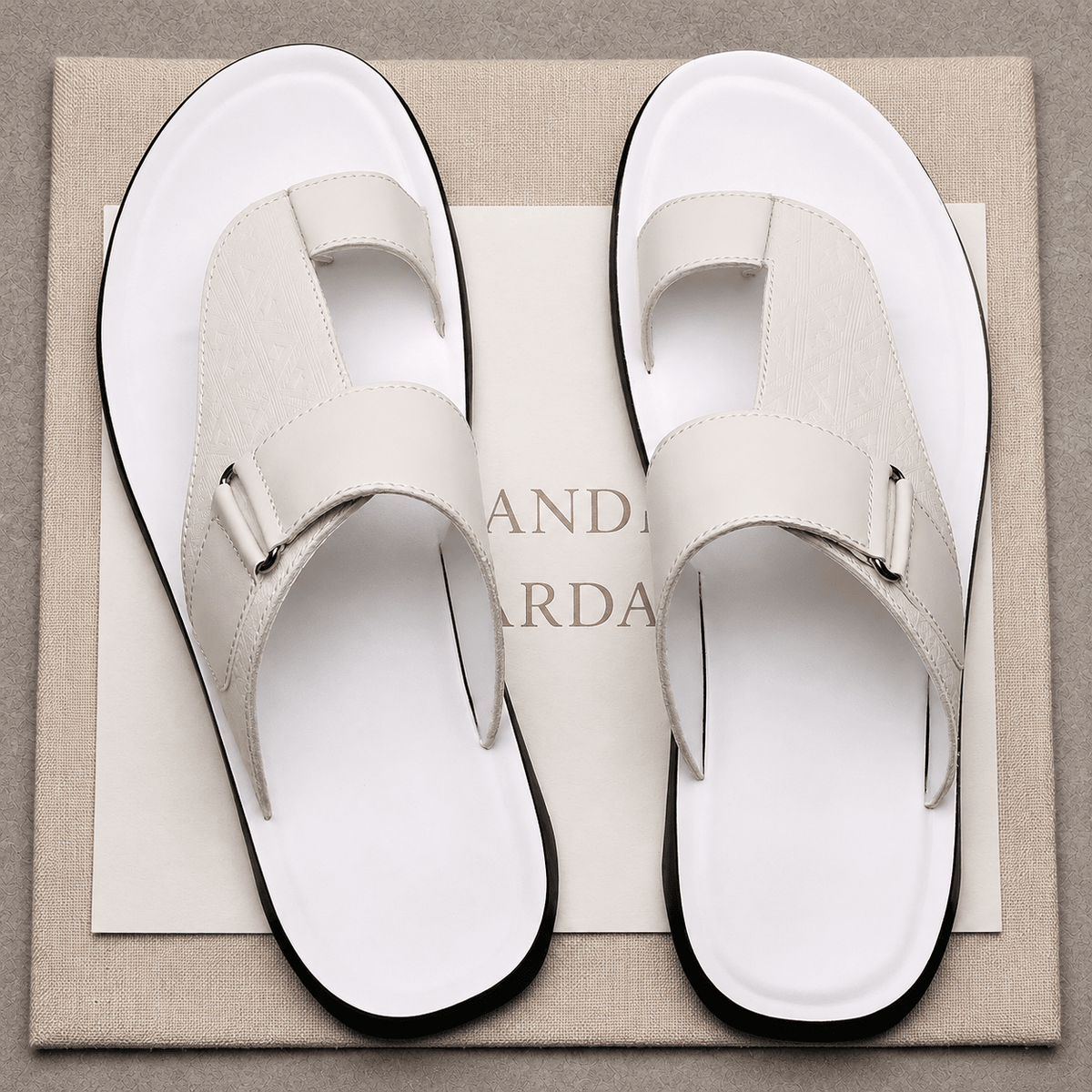 Men's Leather Sandals, Comfortable, Breathable & Modern – Khazen Men's Leather Sandals, Comfortable, Breathable & Modern – Khazen 