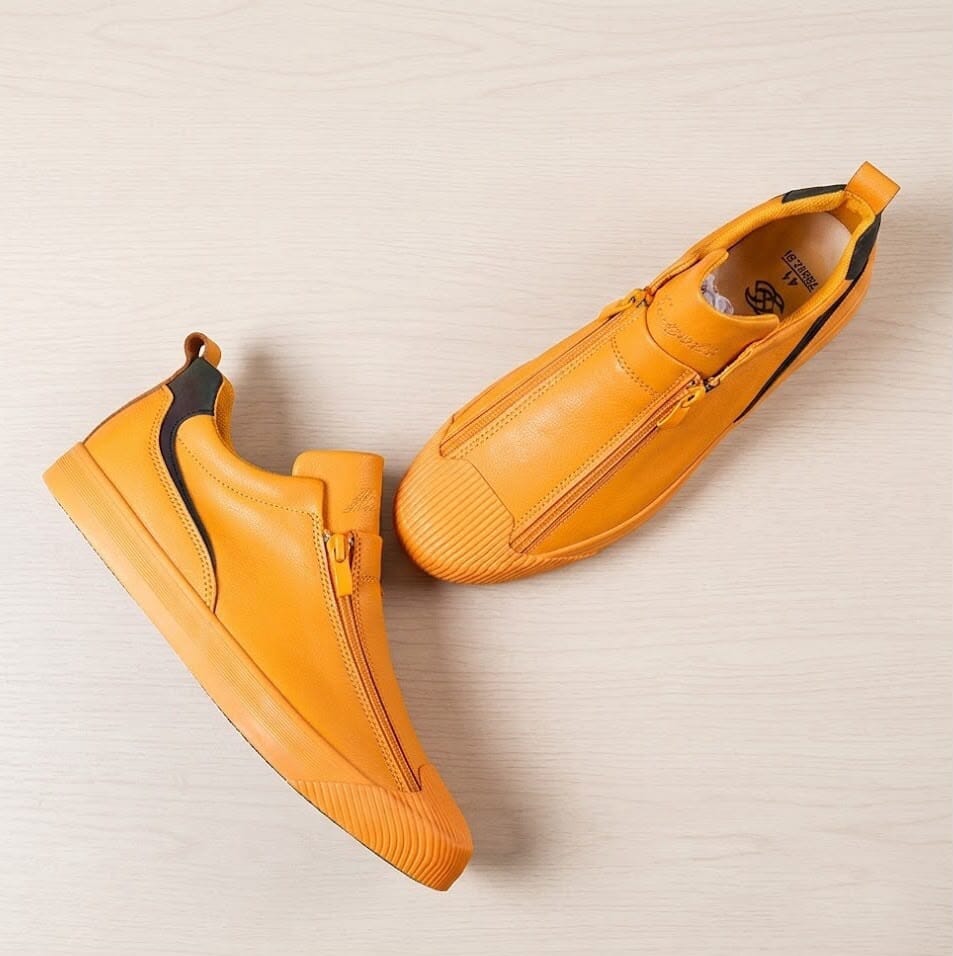Men's Leather Sneakers with Modern and Versatile Design - Cormanio Men's Leather Sneakers with Modern and Versatile Design - Cormanio 