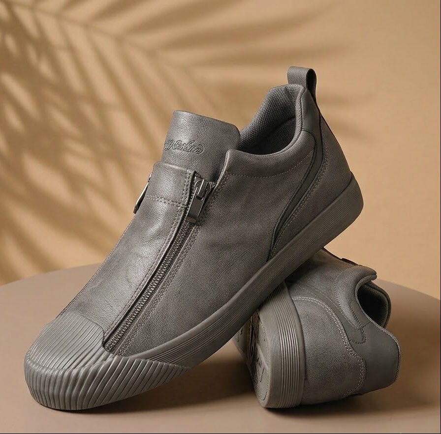 Men's Leather Sneakers with Modern and Versatile Design - Cormanio Men's Leather Sneakers with Modern and Versatile Design - Cormanio 