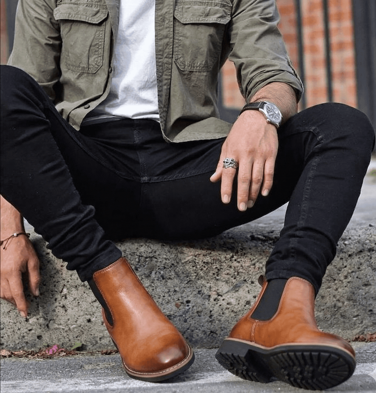 Men’s Mid-Height Leather Boots – Oakstone Men’s Mid-Height Leather Boots – Oakstone 
