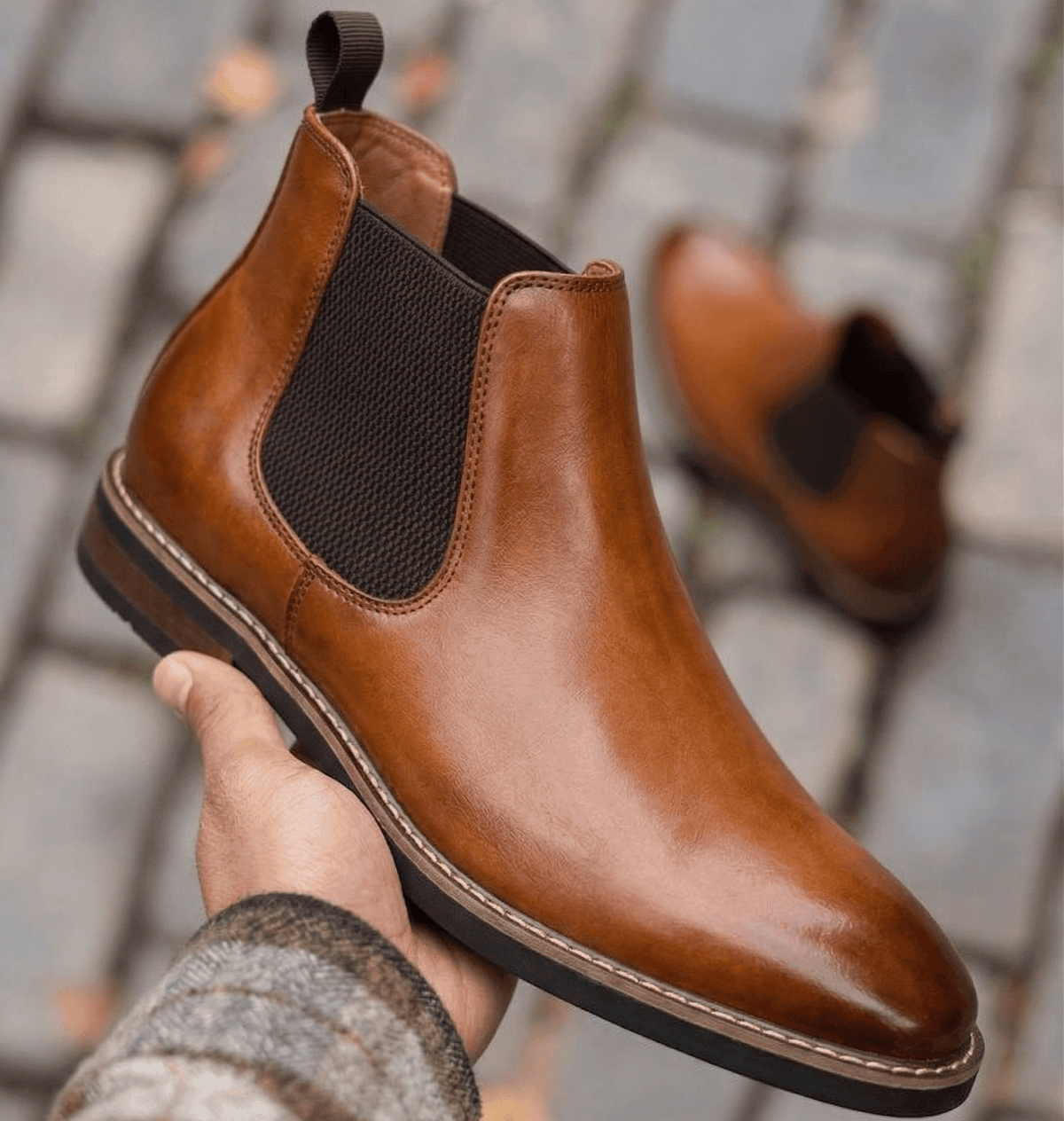 Men’s Mid-Height Leather Boots – Oakstone Men’s Mid-Height Leather Boots – Oakstone 