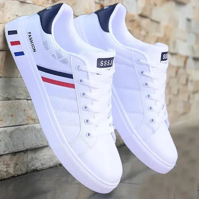 Men's NoirPulse Sneakers Men's NoirPulse Sneakers Mavietto Store White Black 44 