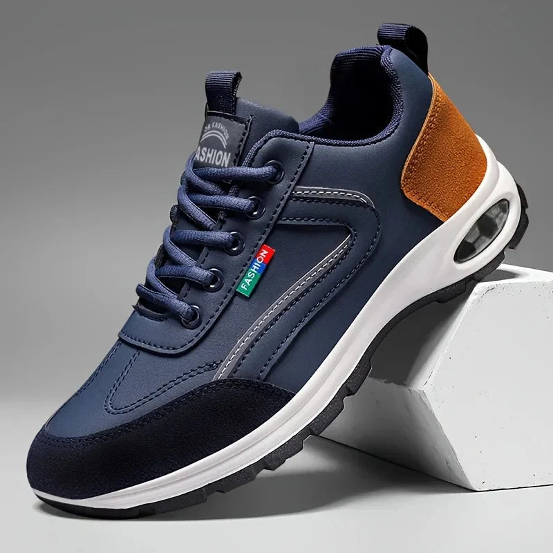 Men’s Non-Slip Leather Sneakers – Draxen Men’s Non-Slip Leather Sneakers – Draxen 
