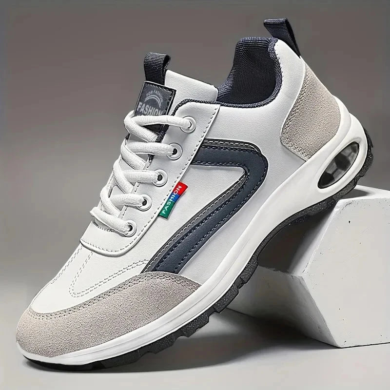 Men’s Non-Slip Leather Sneakers – Draxen Men’s Non-Slip Leather Sneakers – Draxen 