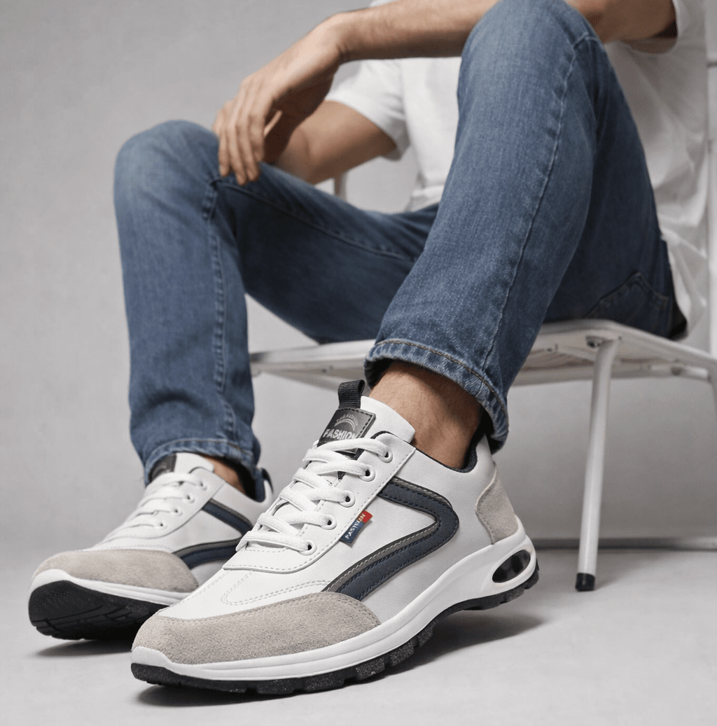 Men’s Non-Slip Leather Sneakers – Draxen Men’s Non-Slip Leather Sneakers – Draxen 