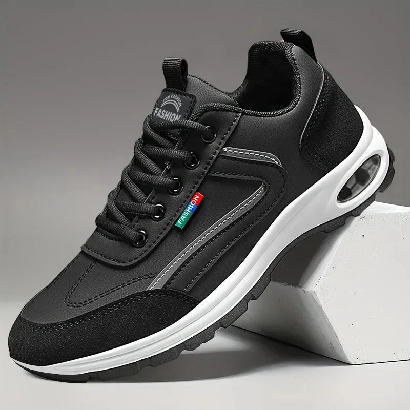 Men’s Non-Slip Leather Sneakers – Draxen Men’s Non-Slip Leather Sneakers – Draxen 