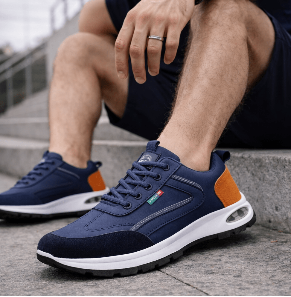 Men’s Non-Slip Leather Sneakers – Draxen Men’s Non-Slip Leather Sneakers – Draxen 