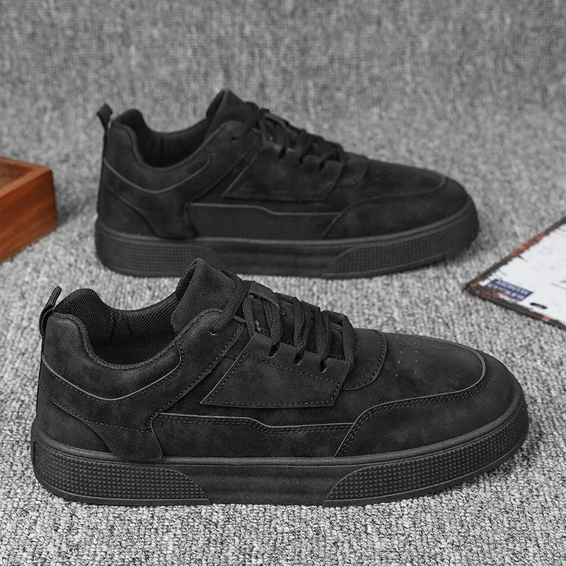 Men's Suede Casual Sneakers - Stylish Low-Top Lace-Up Shoes for Daily Wear & Street Fashion Mavietto Store 