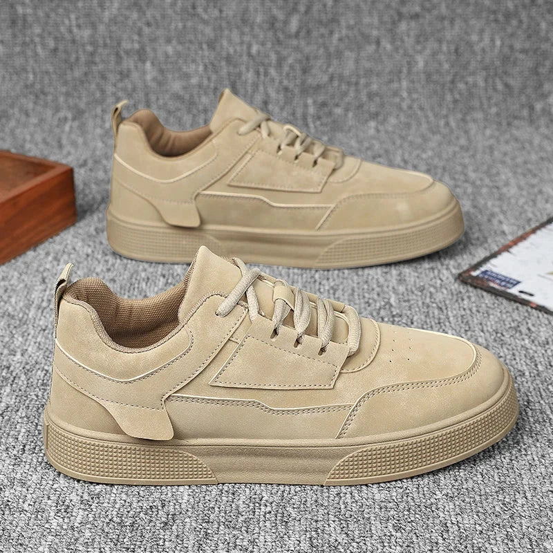 Men's Suede Casual Sneakers - Stylish Low-Top Lace-Up Shoes for Daily Wear & Street Fashion Mavietto Store 