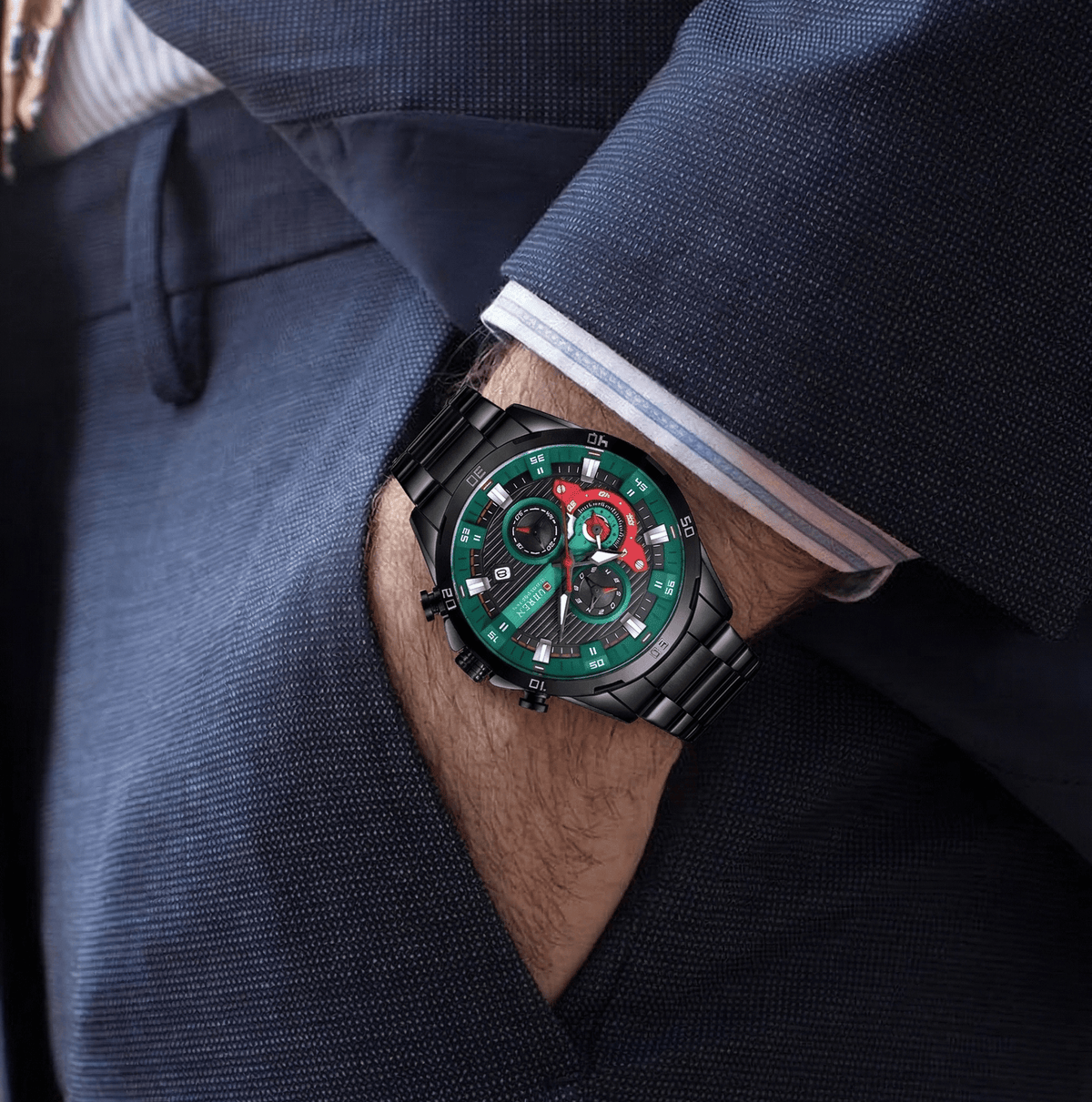 Men’s Versatile and Water-Resistant Watch – Bruges Prestige Men’s Versatile and Water-Resistant Watch – Bruges Prestige 