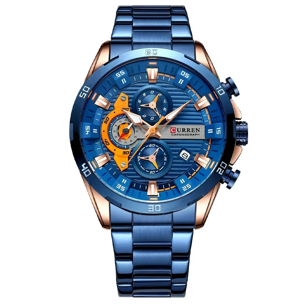 Men’s Versatile and Water-Resistant Watch – Bruges Prestige Men’s Versatile and Water-Resistant Watch – Bruges Prestige Blue
